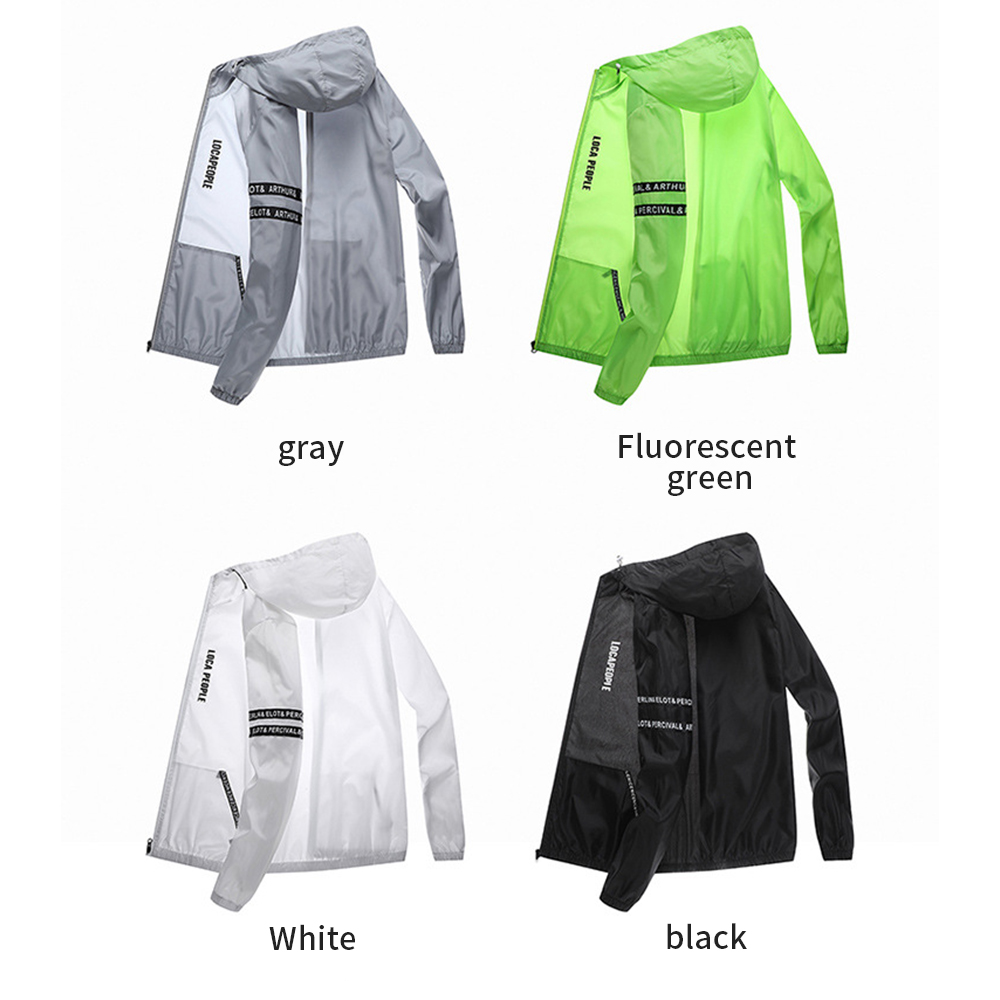 Running Gear Youth - Protection solaire homme été cyclisme veste