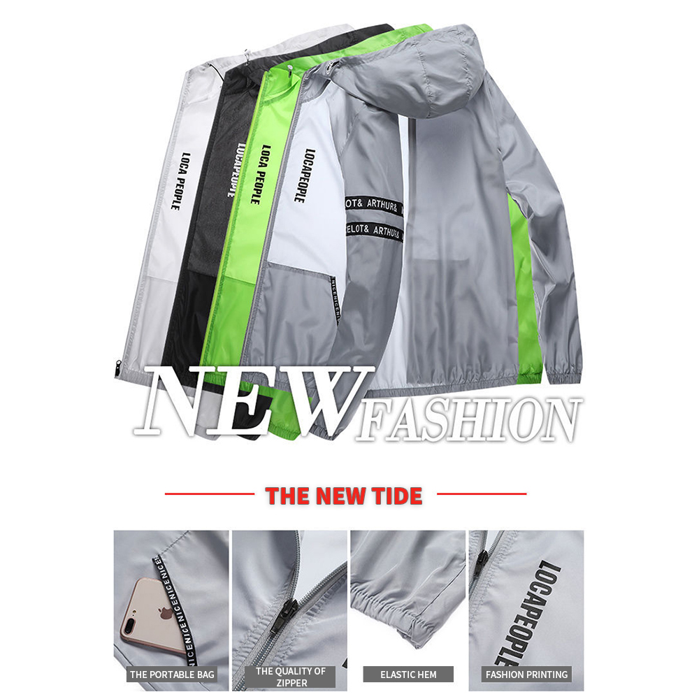 Running Gear Youth - Protection solaire homme été cyclisme veste