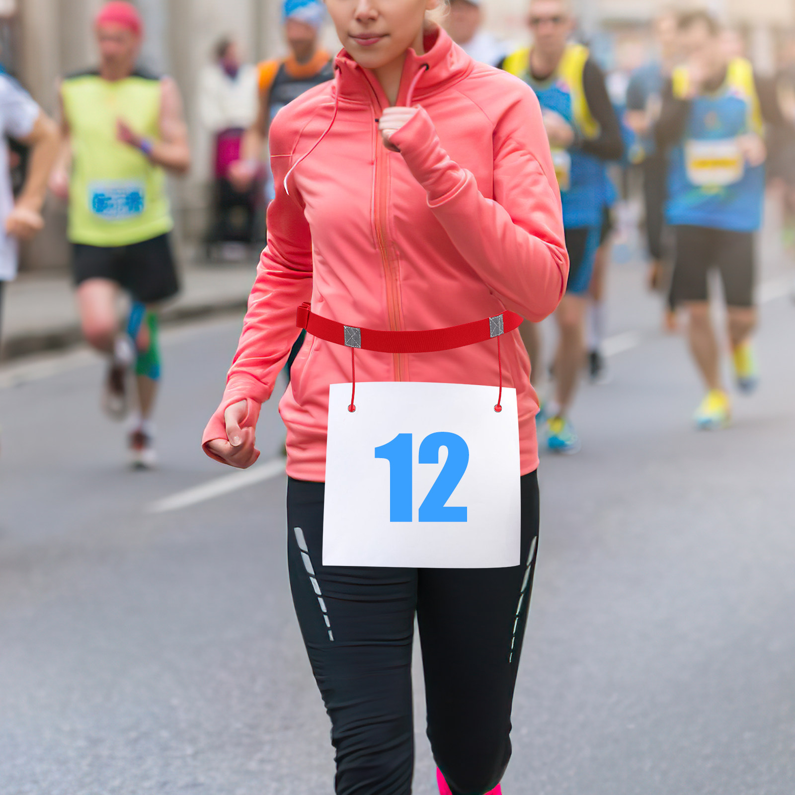 Running Gear Girls - Ceinture réfléchissante pour course à pied,