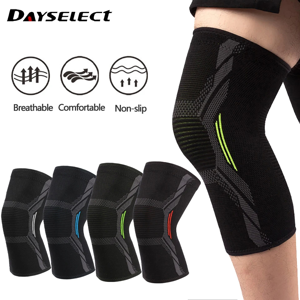 Running Gear In The Cold - Genouillère de sport en Nylon tricoté,