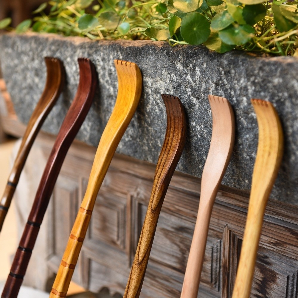 Muscle Roller Stick - Grattoir de dos massant en bois