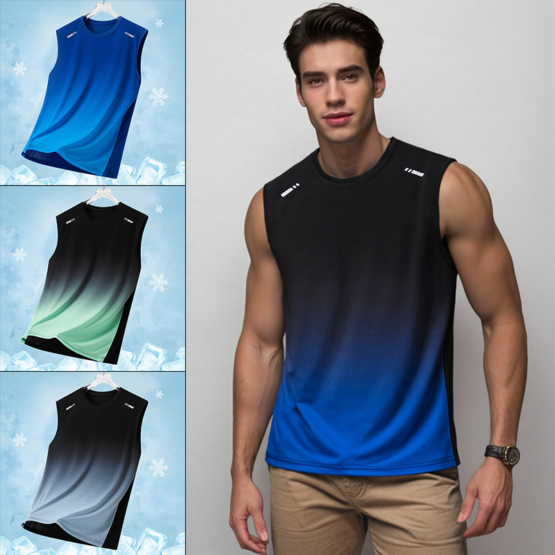 Running Gear Youth - Débardeur de sport dégradé pour homme,