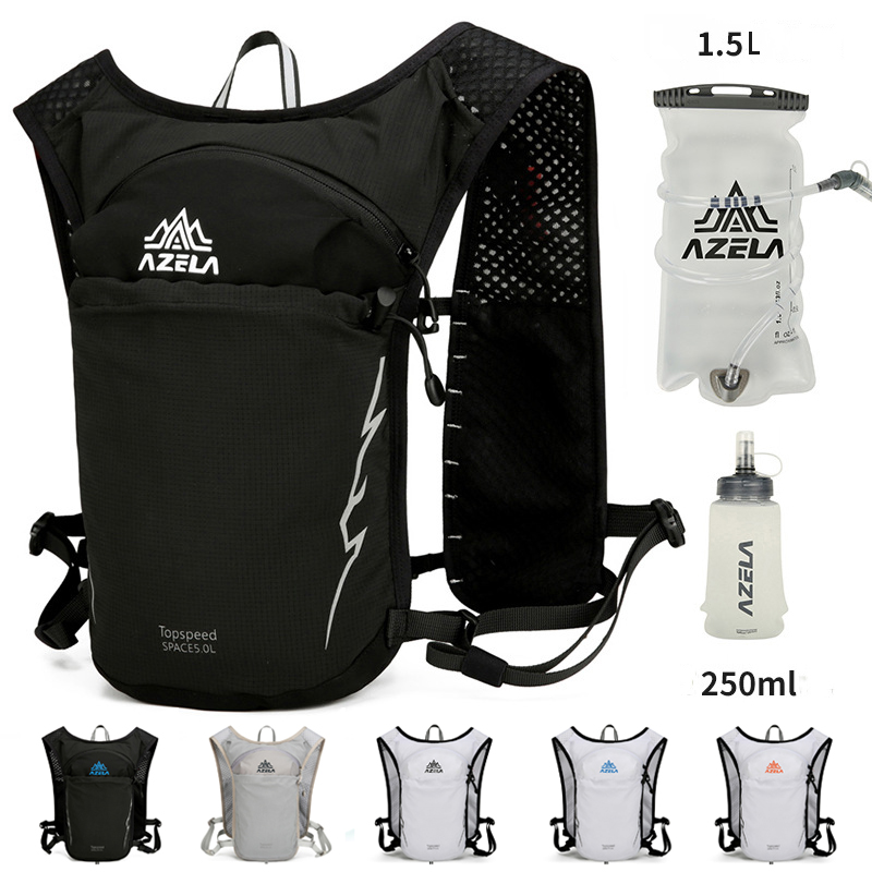 Running Hydration Vest - 5L extérieur Trail course ultraléger sac