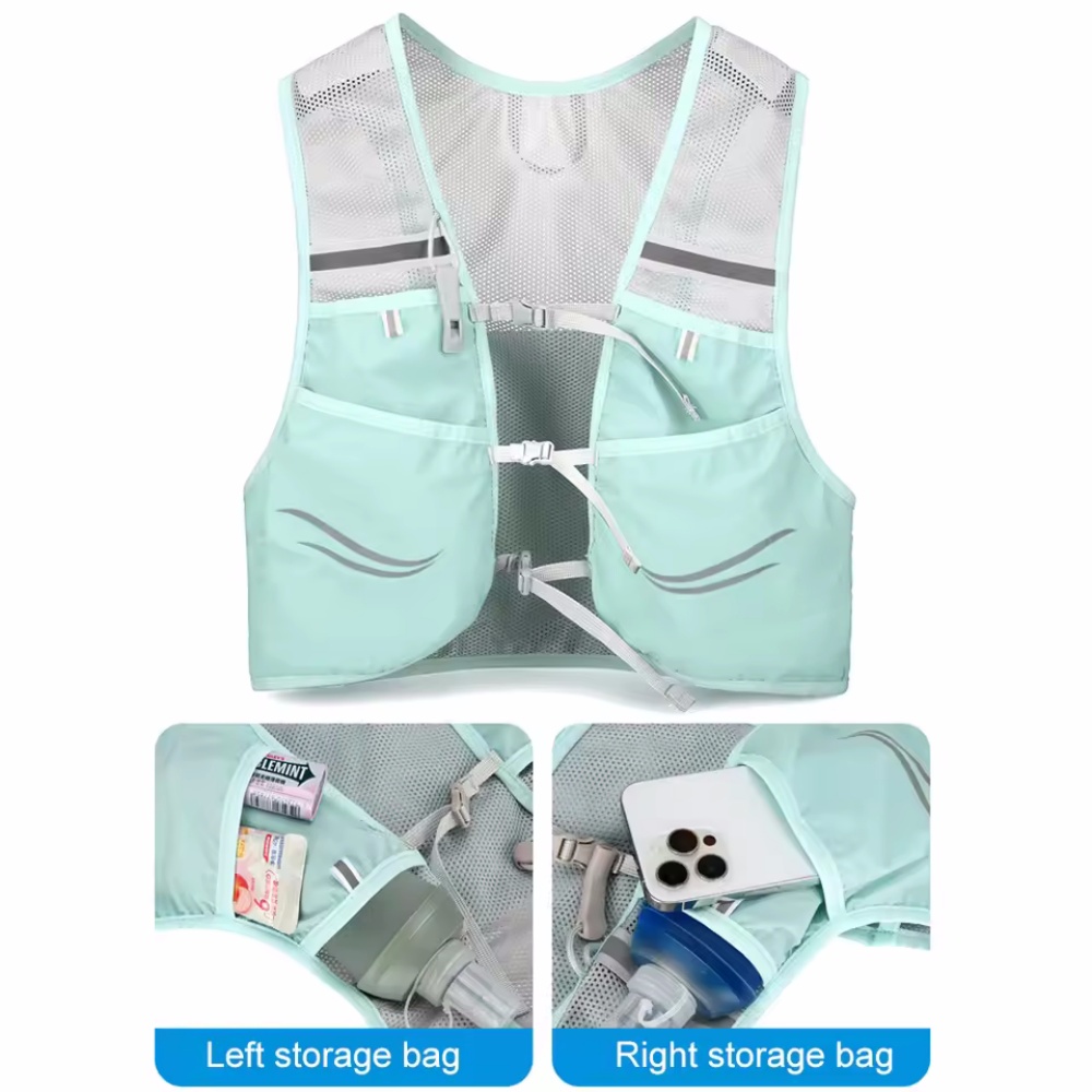 Gilet de course réfléchissant, - Running Hydration Vest avis et prix