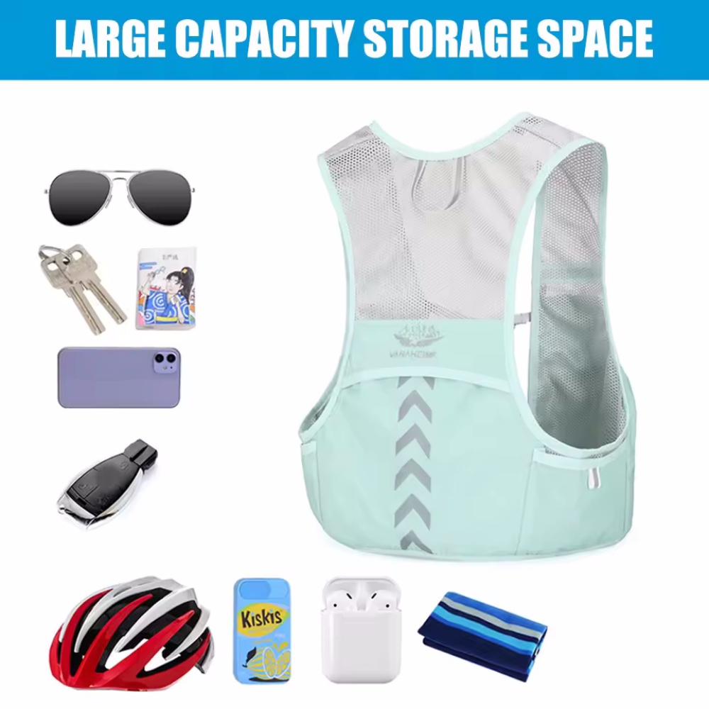 Gilet de course réfléchissant, - Running Hydration Vest avis et prix