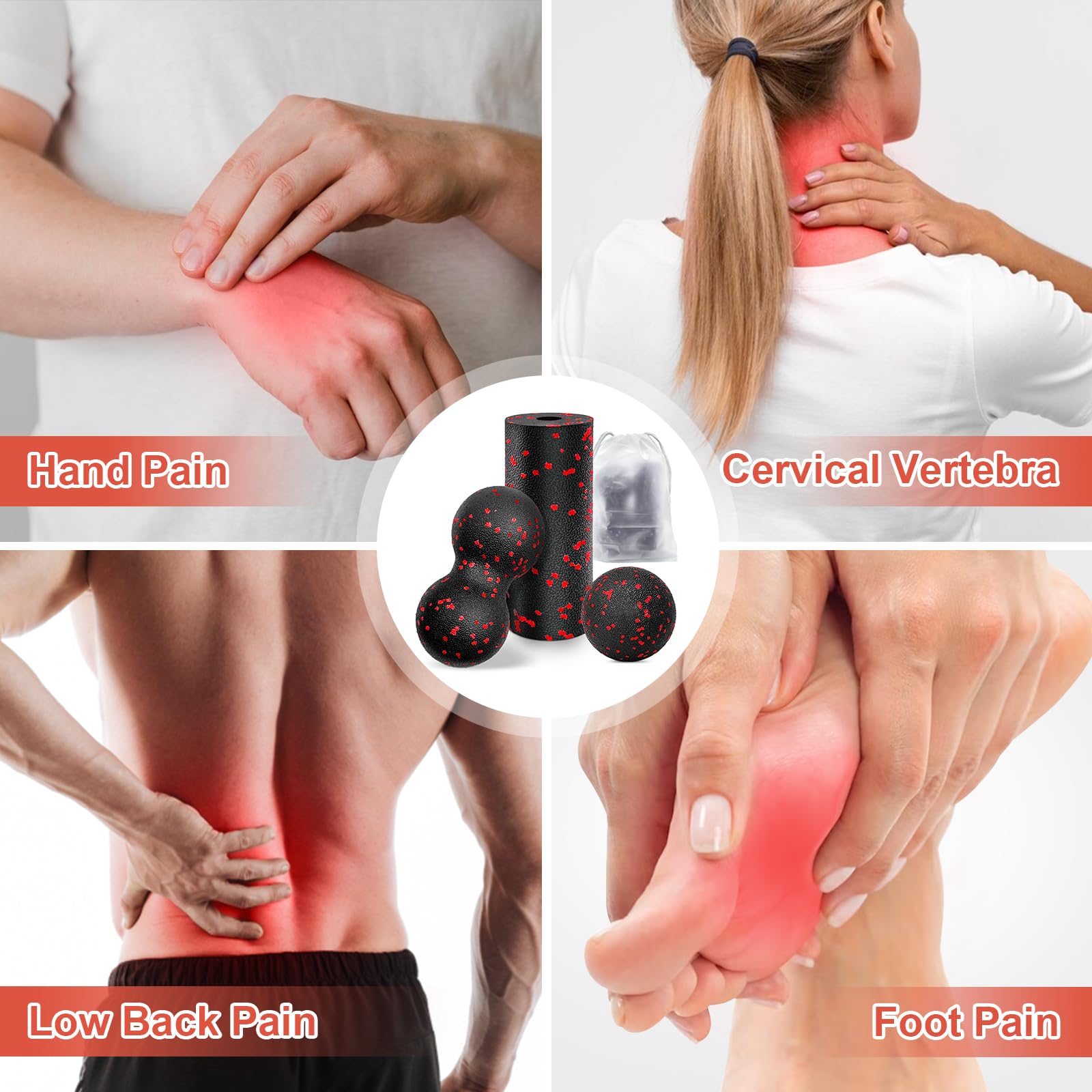 Rouleau de Yoga creux, ensembl - Muscle Roller Stick avis et prix