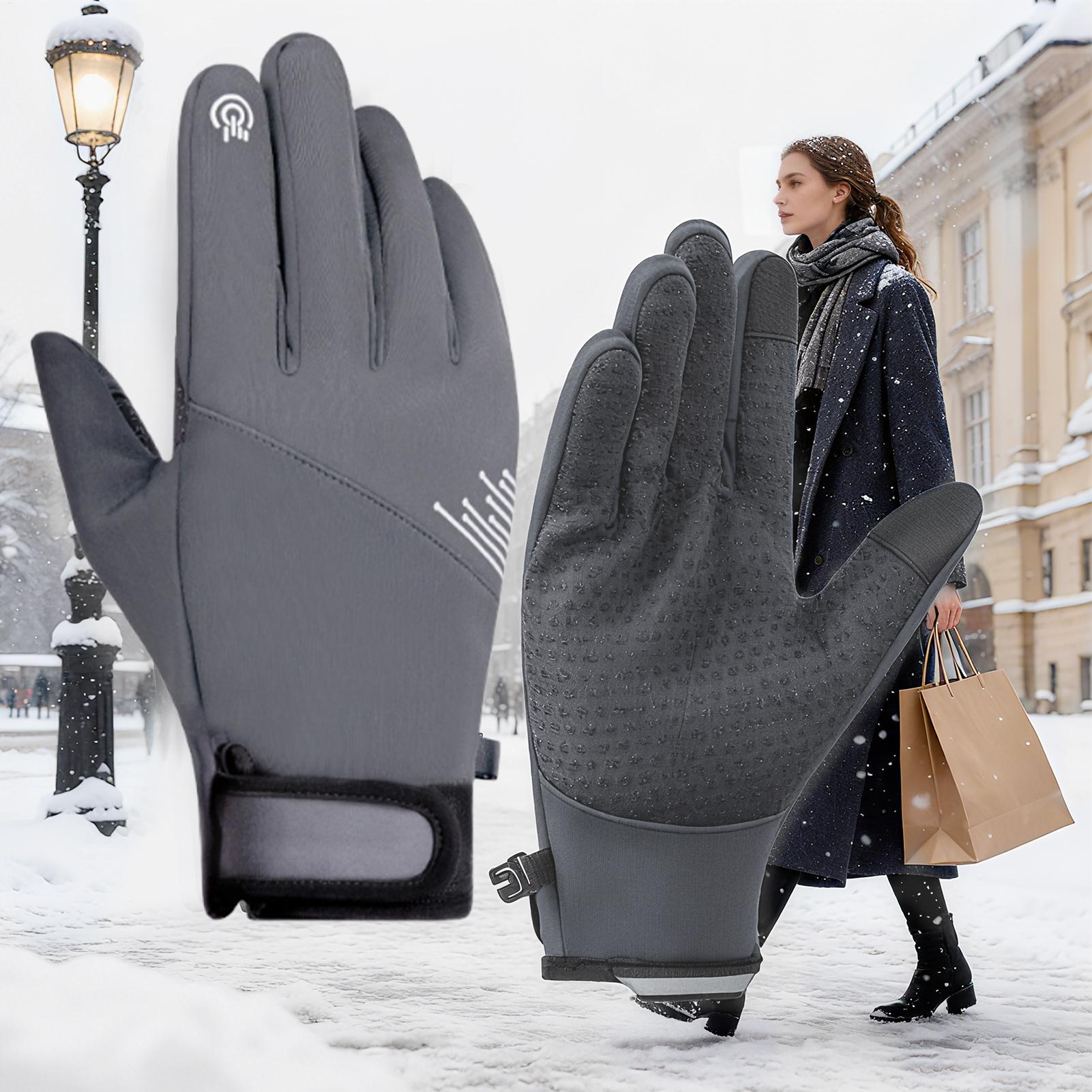 Gants chauds d'hiver coupe-ven - Running Gear In The Cold avis et prix