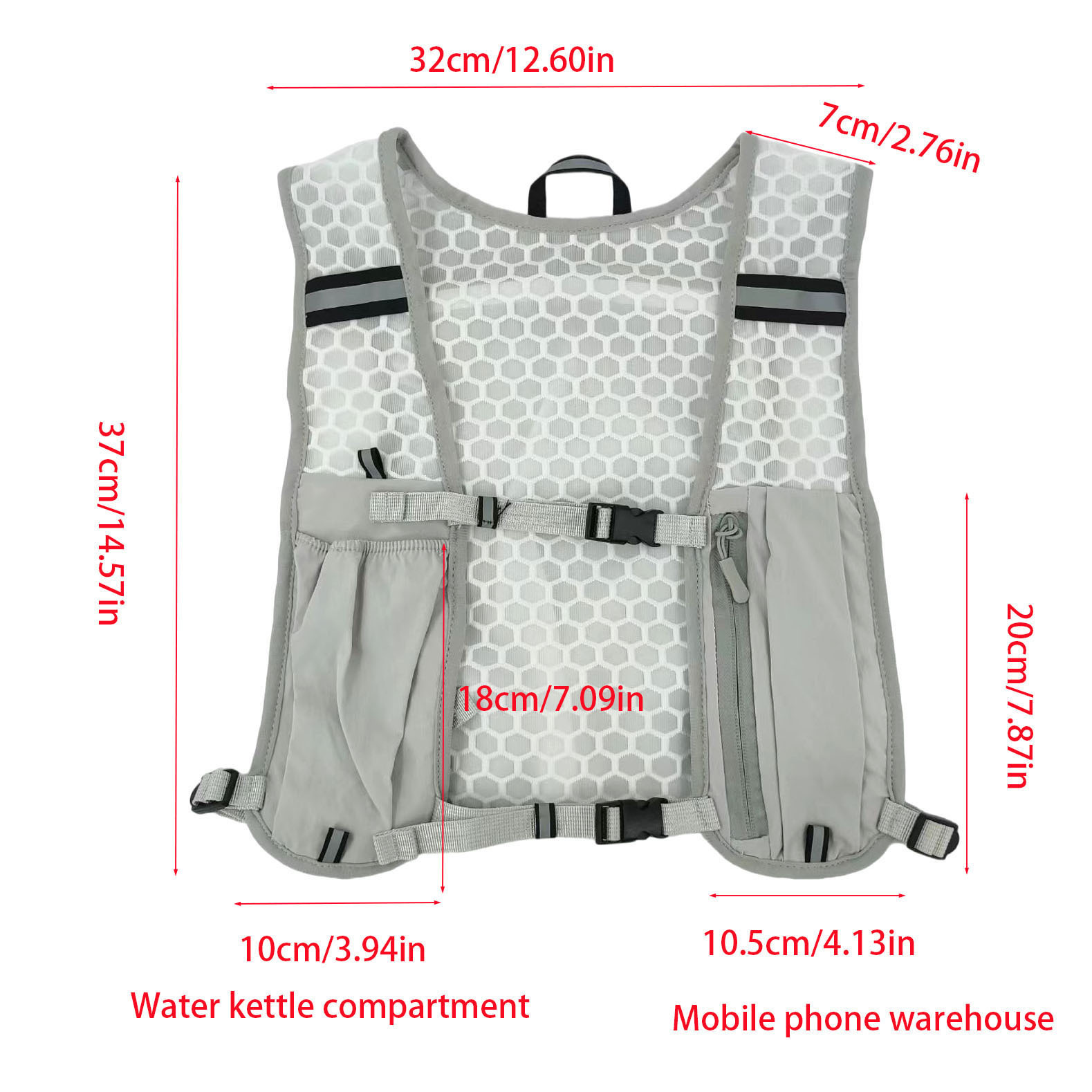 Gilet de course unisexe résist - Running Hydration Vest avis et prix