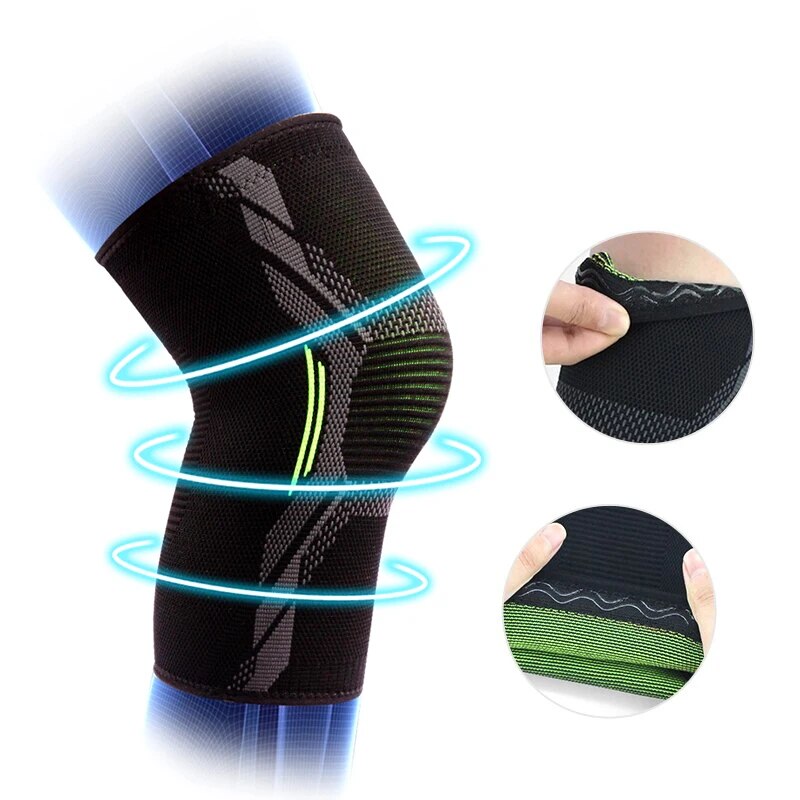 Genouillère de sport en nylon, - Running Gear In The Cold avis et prix
