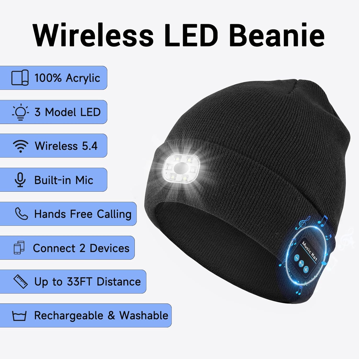 Casquette chaude avec lumière  - Running Gear To Keep Warm avis et prix