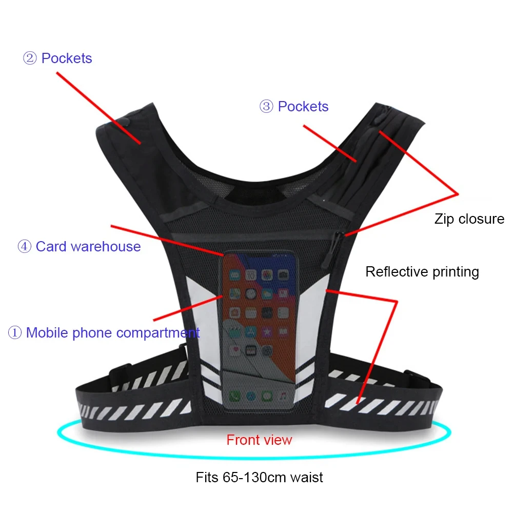 OSSOHH 1 gilet de course, gile - Running Hydration Vest avis et prix