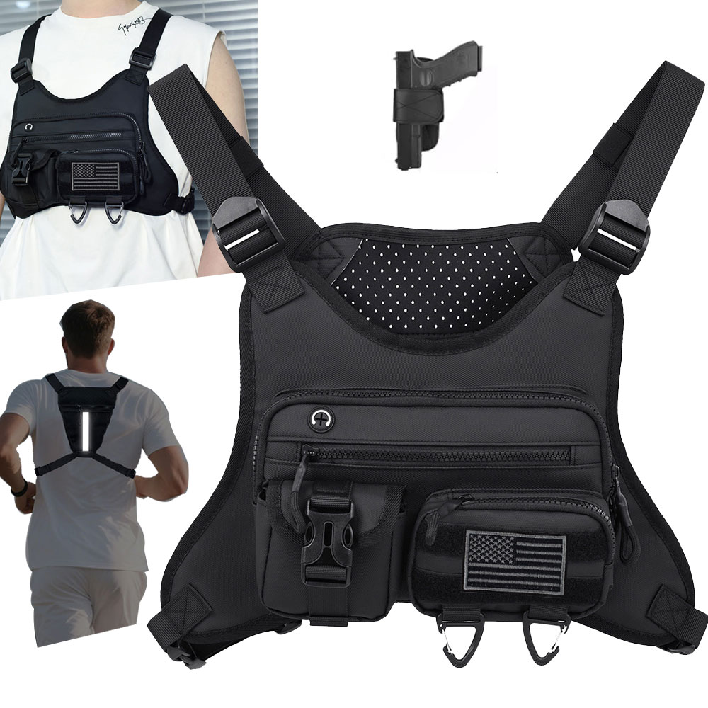 Camping avant poitrine gilet s - Running Gear Vest avis et prix